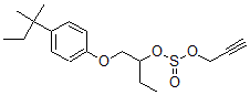 CAS#: 3489-84-7, 1-[4-(2-Methylbutan-2-Yl)Phenoxy]Butan-2-Yl Prop-2-Ynyl Sulfite