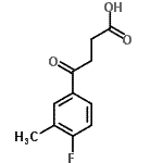 CAS 登录号：349-22-4， 4-(4-氟-3-甲基苯基)-4-氧代丁酸