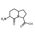 CAS#: 349101-80-0, 6-Amino-5-Oxo-2,3,6,7,8,8A-Hexahydro-1H-Indolizine-3-Carboxylic Acid