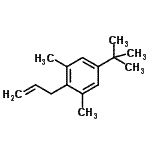 CAS#: 34918-83-7, 2-Allyl-1,3-Dimethyl-5-(2-Methyl-2-Propanyl)Benzene