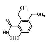 CAS#: 349392-88-7, 2,3-Diethyl-N,6-Dihydroxybenzamide