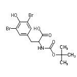 CAS#: 349535-07-5, 3,5-Dibromo-N-{[(2-Methyl-2-Propanyl)Oxy]Carbonyl}Tyrosine