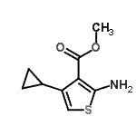 CAS#: 349662-85-7, Methyl 2-Amino-4-Cyclopropyl-3-Thiophenecarboxylate