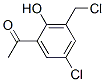 CAS#: 34987-36-5, 1-[5-Chloro-3-(Chloromethyl)-2-Hydroxyphenyl]Ethanone