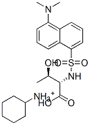 CAS 登录号：35021-16-0， N-丹磺酰-L-苏氨酸环己基铵盐