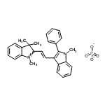 CAS#: 35033-71-7, 1,3,3-Trimethyl-2-[(E)-2-(1-Methyl-2-Phenyl-Indol-3-Yl)Vinyl]Indol-1-Ium Phosphate