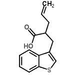 CAS#: 35062-46-5, 2-(1-Benzothiophen-3-Ylmethyl)-4-Pentenoic Acid