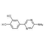 CAS#: 350819-14-6, 4-(5-Amino-2-Pyrazinyl)-1,2-Benzenediol