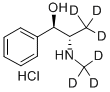 CAS 登录号:350820-08-5, (1R,2S)-(-)-麻黄碱-D6 盐酸盐 (二甲基-D6)