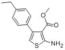 CAS#: 350989-89-8, 2-Amino-4-(4-Ethylphenyl)Thiophene-3-Carboxylic Acid Methyl Ester