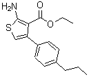 CAS 登录号：350990-43-1， 2-氨基-4-(4-丙基苯基)-3-噻吩羧酸乙酯