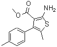 CAS#: 350997-34-1, Methyl 2-Amino-5-Methyl-4-(4-Methylphenyl)-3-Thiophenecarboxylate