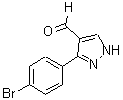CAS 登录号：350997-68-1， 3-(4-溴-苯基)-1H-吡唑-4-甲醛