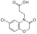 CAS#: 351003-03-7, 6-Chloro-2,3-dihydro-3-oxo-4H-1,4-benzoxazine-4-propanoic acid