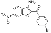 CAS#: 351003-26-4, 3-Amino-2-(4-Bromobenzoyl)-6-Nitrobenzofuran
