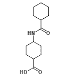 CAS 登录号：351334-98-0， 4-[(环己基羰基)氨基]环己烷羧酸