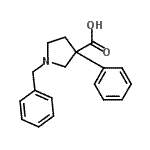CAS#: 351371-00-1, 1,3-Dibenzyl-3-Pyrrolidinecarboxylic Acid