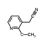 CAS#: 351410-37-2, 2-(2-Methoxy-3-Pyridyl)Acetonitrile