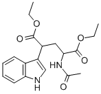 CAS#: 351421-21-1, Diethyl 2-acetamido-2-[2-(1H-indol-3-yl)ethyl]propanedioate