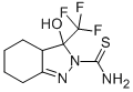 CAS#: 35179-58-9, 3,3a,4,5,6,7-Hexahydro-3-Hydroxy-2-Thiocarbamoyl-3-Trifluoromethyl-2H-Indazole