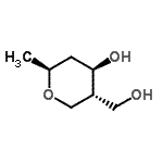 CAS#: 351875-56-4, (1S)-1,5-Anhydro-2,4-Dideoxy-4-(Hydroxymethyl)-1-Methyl-D-Threo-Pentitol
