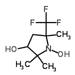 CAS#: 351876-34-1, 2,2,5-Trimethyl-5-(Trifluoromethyl)-1,3-Pyrrolidinediol