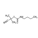 CAS#: 3519-61-7, 2-Cyano-2-Propanyl Butylcarbamate
