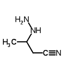 CAS#: 352-18-1, 3-Hydrazinobutanenitrile