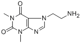 CAS 登录号：35206-02-1， 7-(2-氨基乙基)-1,3-二甲基嘌呤-2,6-二酮
