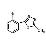 CAS#: 352330-84-8, 2-(2-Bromophenyl)-5-Methyl-1,3,4-Oxadiazole