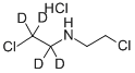 CAS#: 352431-06-2, Bis(2-Chloroethyl)-1,1,2,2-D4-Amine Hydrochloride