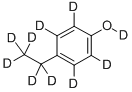 CAS#: 352431-18-6, 4-Ethylphenol-D10