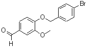 CAS#: 352455-48-2, 4-[(4-Bromobenzyl)Oxy]-3-Methoxybenzaldehyde