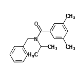 CAS 登录号：35256-86-1， N-苄基-N-异丙基-3,5-二甲基苯甲酰胺