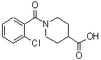 CAS 登录号：352673-16-6， 1-(2-氯苯甲酰基)-4-哌啶羧酸