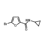 CAS#: 352682-00-9, 5-Bromo-N-Cyclopropyl-2-Furamide