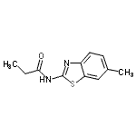 CAS#: 352687-09-3, N-(6-Methyl-1,3-Benzothiazol-2-Yl)Propanamide
