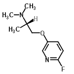 CAS#: 352703-21-0, (2S)-1-[(6-Fluoro-3-Pyridinyl)Oxy]-N,N-Dimethyl-2-Propanamine