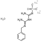 CAS#: 35282-33-8, Sodium [(E)-amino(N''-benzylcarbamimidamido)methylene]phosphoramidate hydrate (2:1:1)