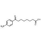 CAS 登录号：35333-11-0， 8-(4-甲基苯基)-8-氧代辛酸