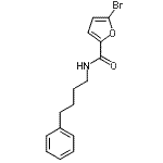 CAS#: 353466-89-4, 5-Bromo-N-(4-Phenylbutyl)-2-Furamide