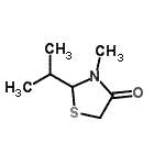 CAS#: 35350-89-1, 2-Isopropyl-3-Methyl-1,3-Thiazolidin-4-One