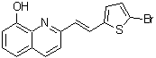 CAS#: 353517-94-9, 2-[(E)-2-(5-Bromo-2-Thienyl)Vinyl]-8-Quinolinol