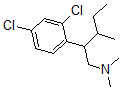 CAS 登录号：35384-89-5， 2-(2,4-二氯苯基)-N,N,3-三甲基戊烷-1-胺