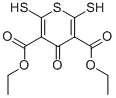 CAS 登录号：35388-08-0， 2,6-二巯基-4-氧代-4H-噻喃-3,5-二羧酸二乙酯