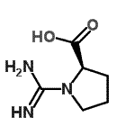 CAS 登录号：35404-54-7， 1-甲脒基-D-脯氨酸