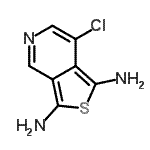 CAS#: 35435-50-8, 7-Chlorothieno[3,4-c]Pyridine-1,3-Diamine