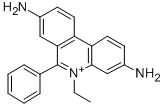 CAS 登录号：3546-21-2， 5-乙基-6-苯基菲啶-5-鎓-3,8-二胺