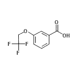 CAS#: 35480-48-9, 3-(2,2,2-Trifluoroethoxy)Benzoic Acid