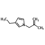 CAS#: 355114-76-0, 3-Ethyl-1-(2-Methyl-2-Propen-1-Yl)-1H-Pyrrole